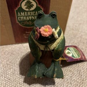 American Chestnut Folkart AM3015 Romeo Frog